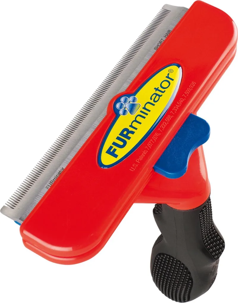 Hond Kortharig - Hondenborstel - XL de FURminator en Rouge – photo produit