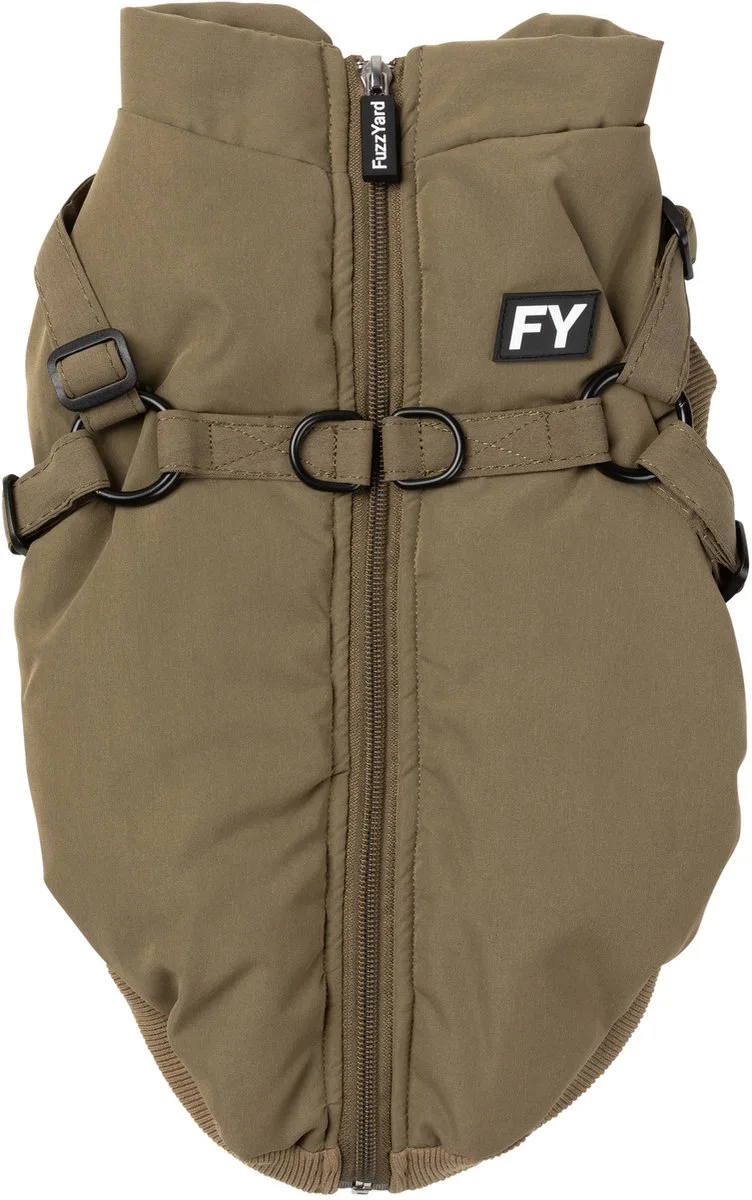 Hondenjas Flash - Hondenkleding - Size 5 van FuzzYard in Kaki – productfoto