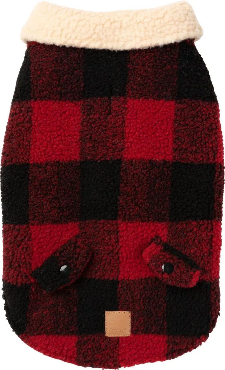 Hondenjas Lumberjack - Hondenkleding - Size 7 de FuzzYard en Rouge – photo produit