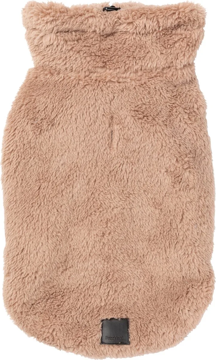 Hondentrui Turtle Teddy - Hondenkleding - Size 7 van FuzzYard in Lichtbruin – productfoto