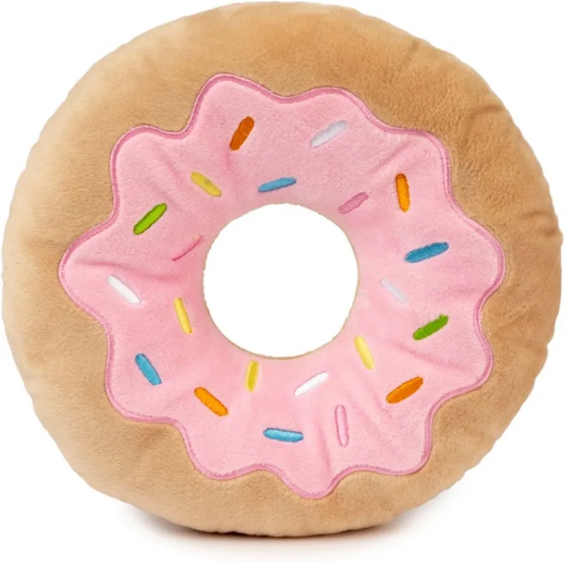 Plush Toy Giant - Hondenspeelgoed - 1 stuk de FuzzYard en Donut – photo produit