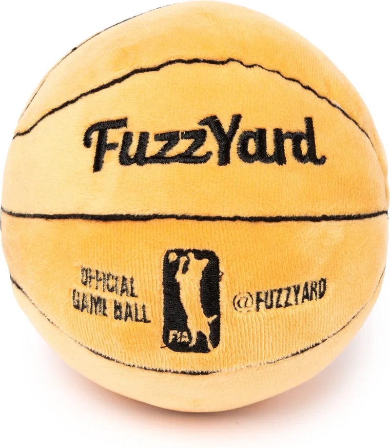 Sports Basket Ball Hondenspeeltje by FuzzYard in Orange – product photo