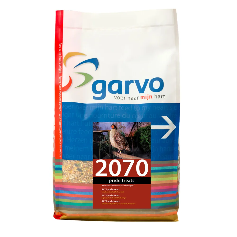 4x Garvo Vogelvoer Pride Treats (207020) 2 kg van Garvo – productfoto