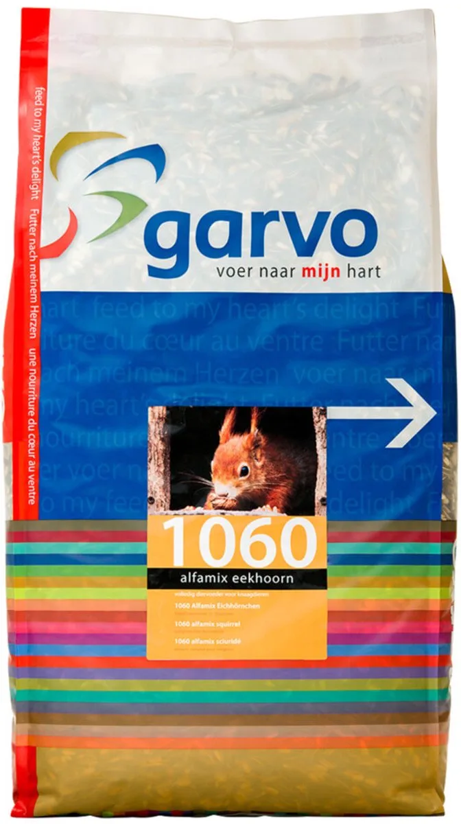 Alfamix Eekhoorn - 11kg - Eekhoornvoer van Garvo – productfoto