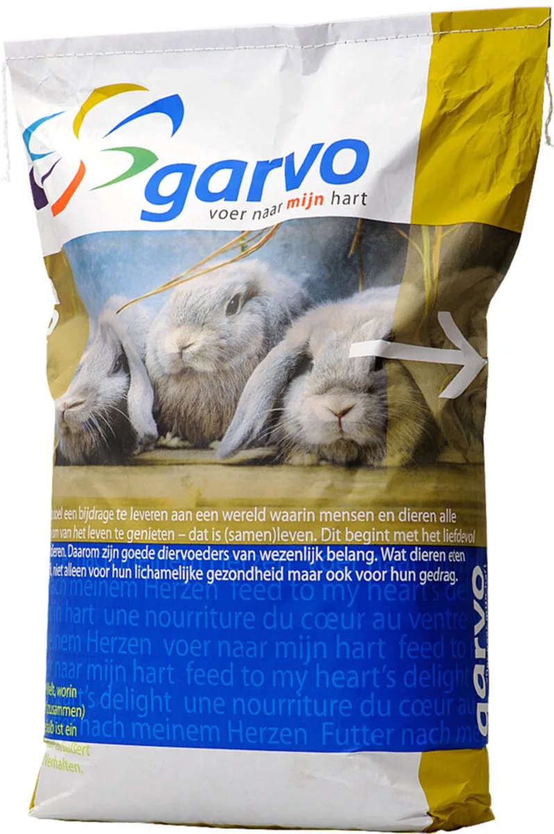Alfamix Konijn 1025 - Konijnenvoer - 15kg by Garvo – product photo