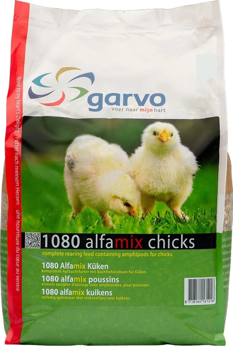 Alfamix Kuikens 4 kg by Garvo – product photo