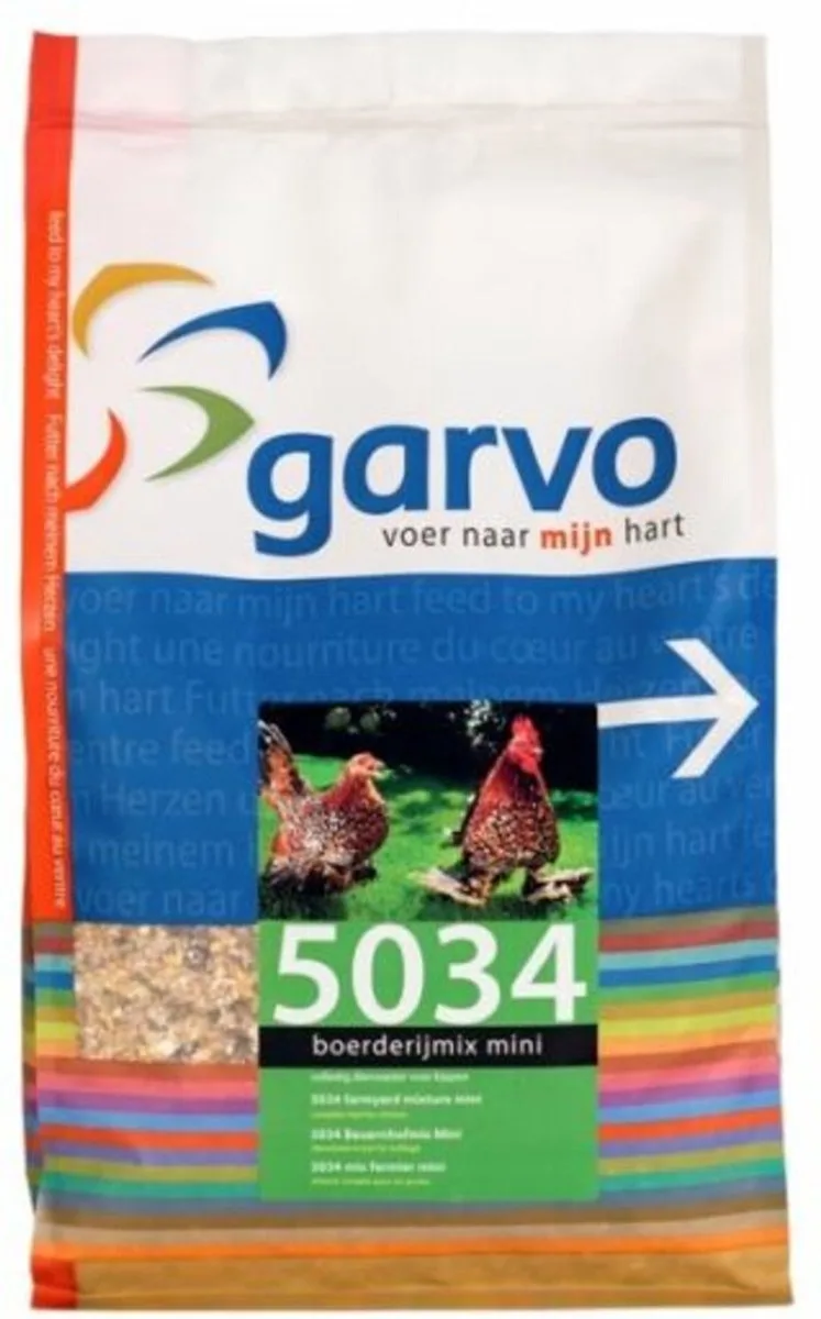 Boerderijmix Mini 4 kg van Garvo – productfoto