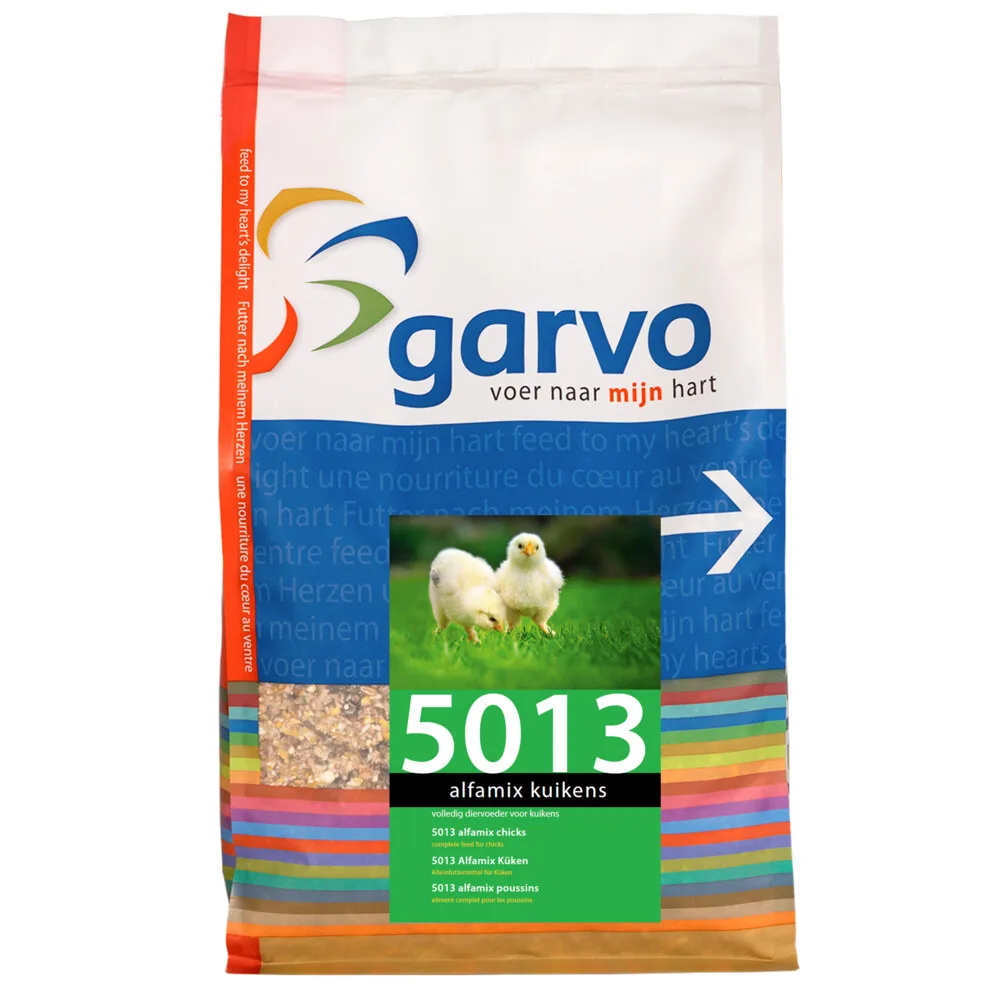 4x Garvo Kippenvoer Alfamix Kuikens (5013) 4 kg från Garvo – produktbild