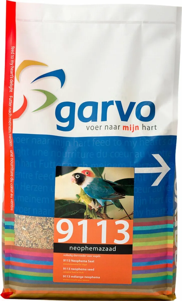 Neophemazaad 9113 - Vogelvoer - 20kg de Garvo – photo produit