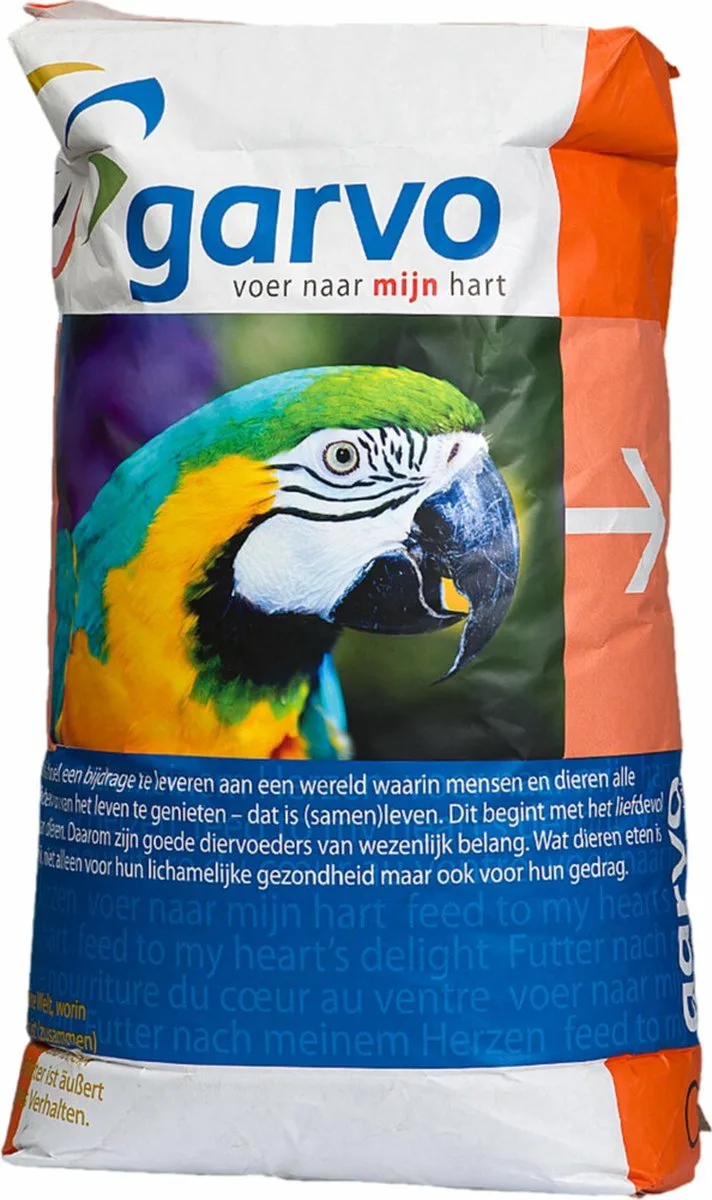 Papegaaienvoer Ara 15 kg de Garvo – photo produit