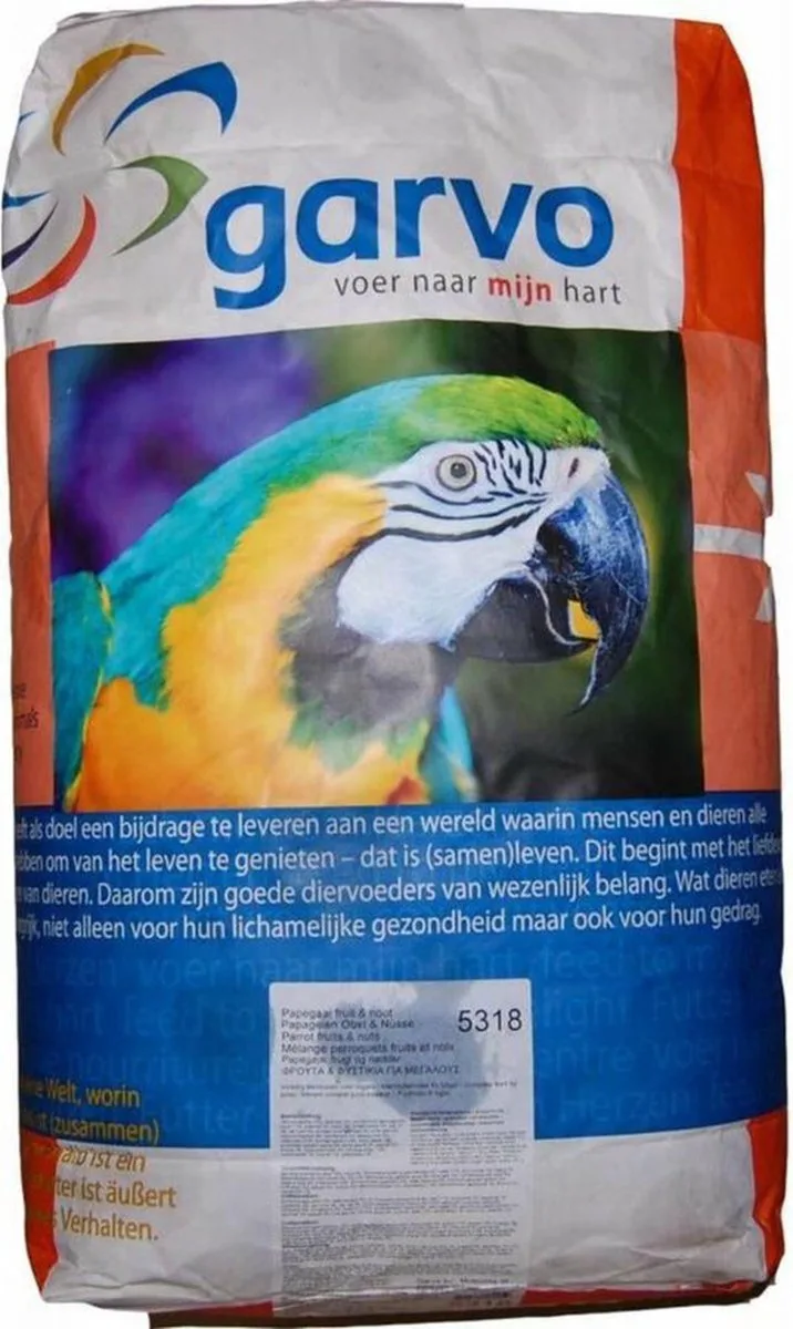 Papegaaienvoer Melange 3 kg de Garvo – photo produit