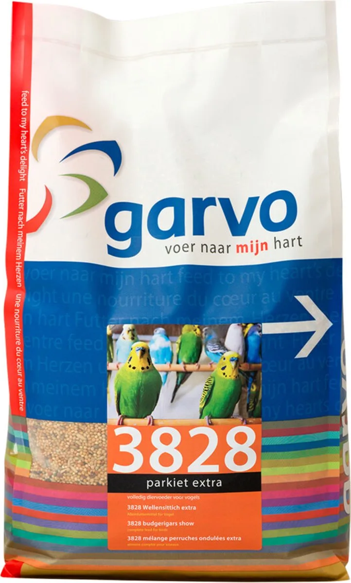 Parkietenvoer Extra 2 kg von Garvo – Produktfoto