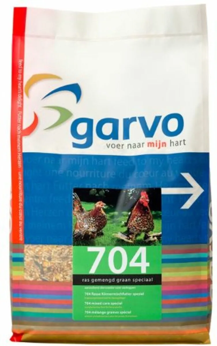 Ras Gemengd Graan Speciaal 4 kg van Garvo – productfoto