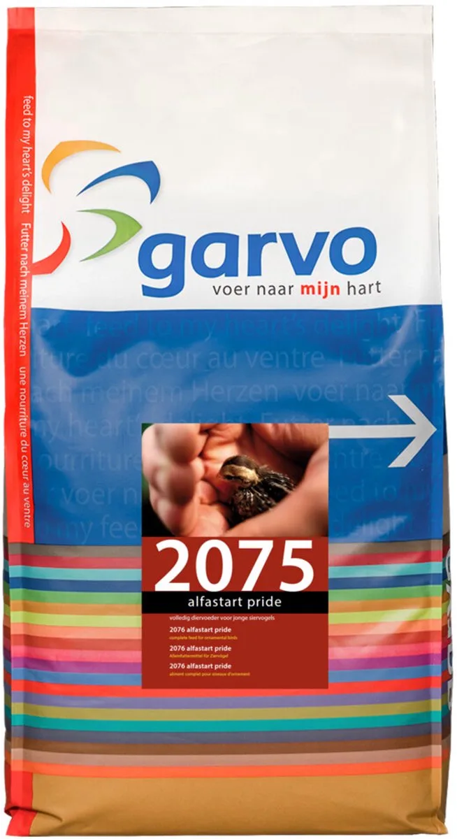 Vogelvoer Alfastart Pride (2075) 16 kg von Garvo – Produktfoto