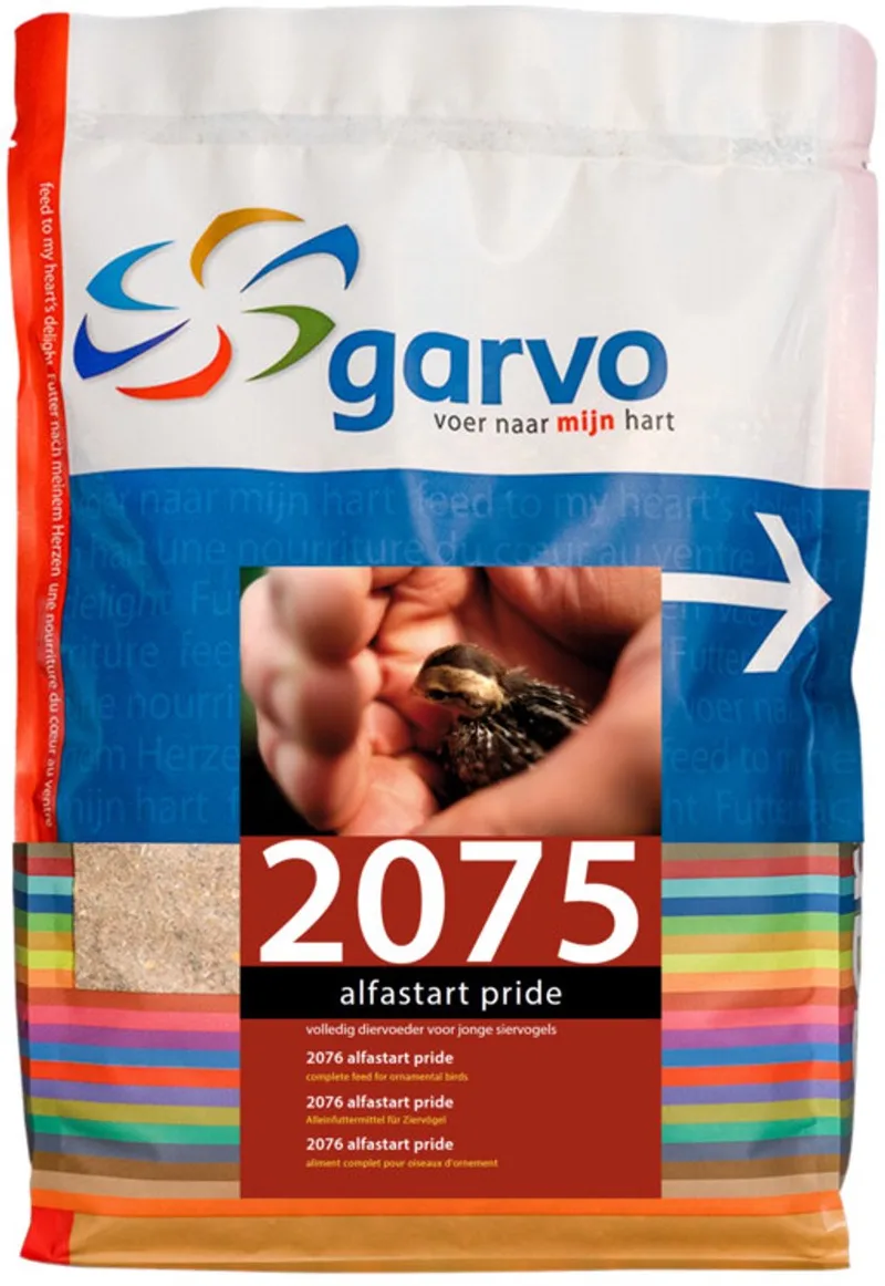 Vogelvoer Alfastart Pride (207510) 1 kg fra Garvo – produktbillede