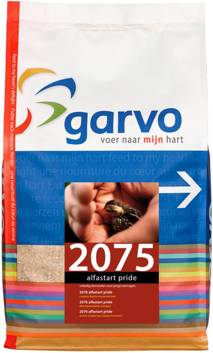 Vogelvoer Alfastart Pride (207540) - 2 x 4 kg - Voordeelverpakking fra Garvo – produktbillede
