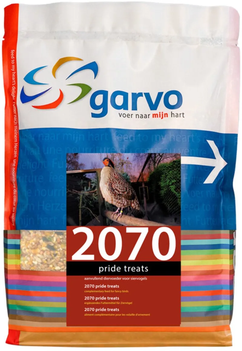 Vogelvoer Pride Treats (207008) 800 gr de Garvo – photo produit