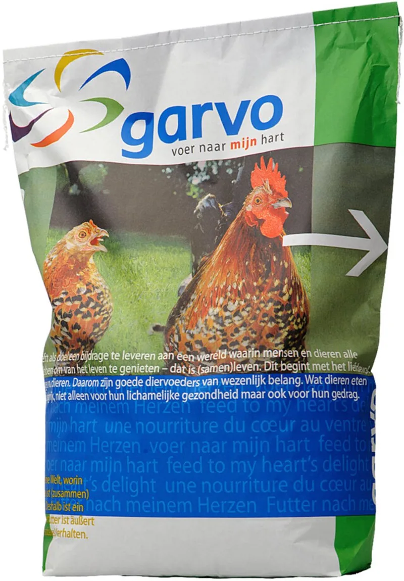Volledig legmeel met kruiden - 20kg - 7309 - Kippenvoer fra Garvo – produktbillede
