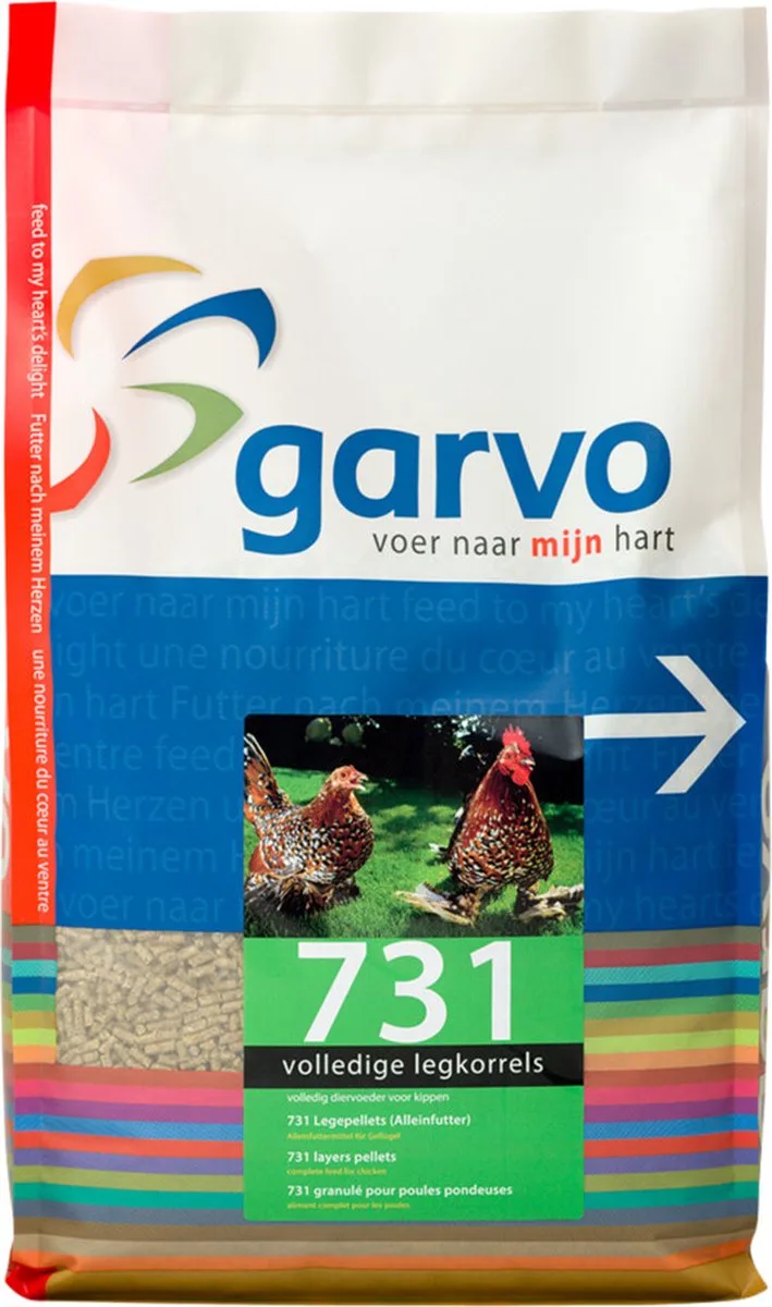 Volledige Legkorrel 4 kg von Garvo – Produktfoto