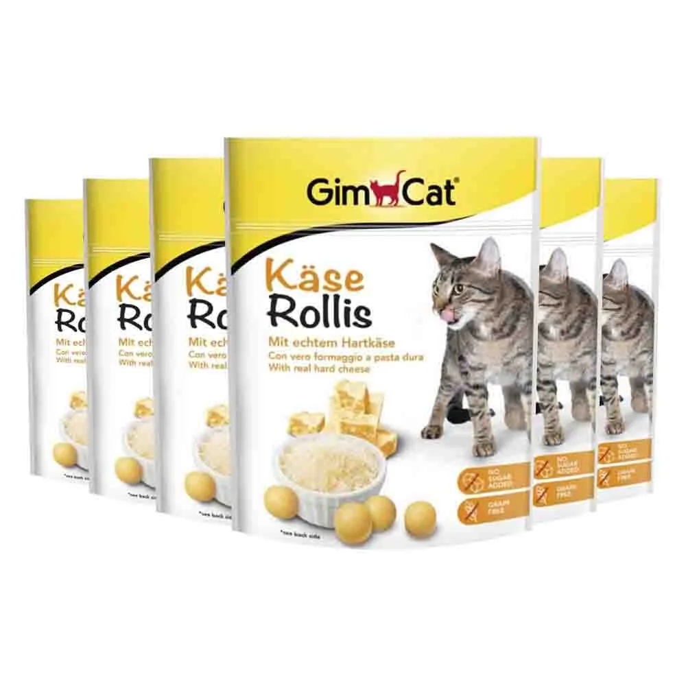 6x GimCat Kaas Rollis 140 gr de GimCat – photo produit