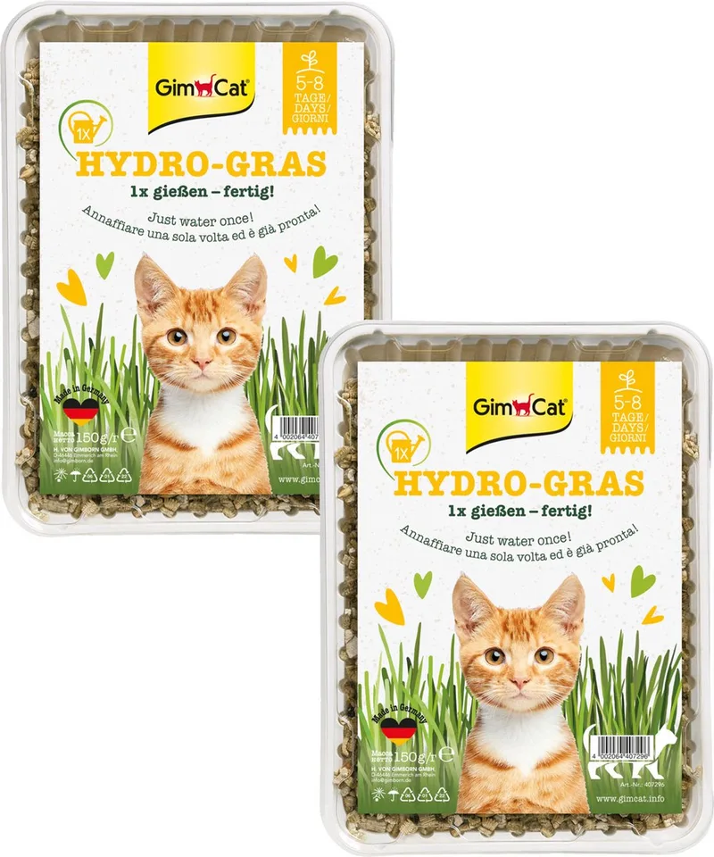 Gimpet Hy-Kattengras - 2 x 150 g by GimCat – product photo