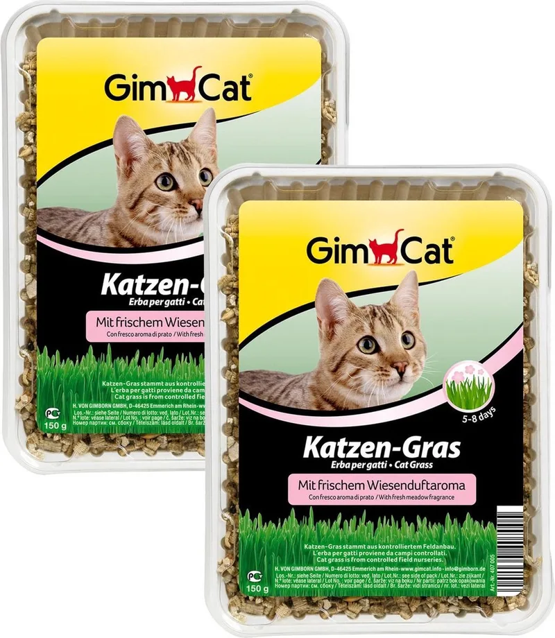 Gimpet Kattengras - 2 x 150 g by GimCat – product photo