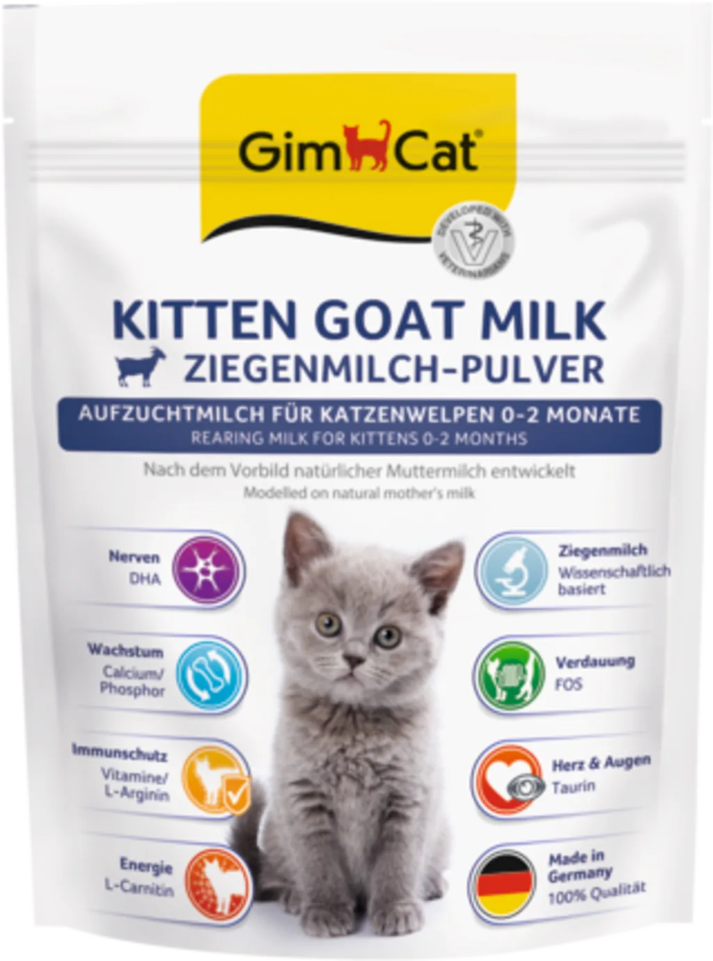 Kitten Goat Milk - 200 g von GimCat – Produktfoto