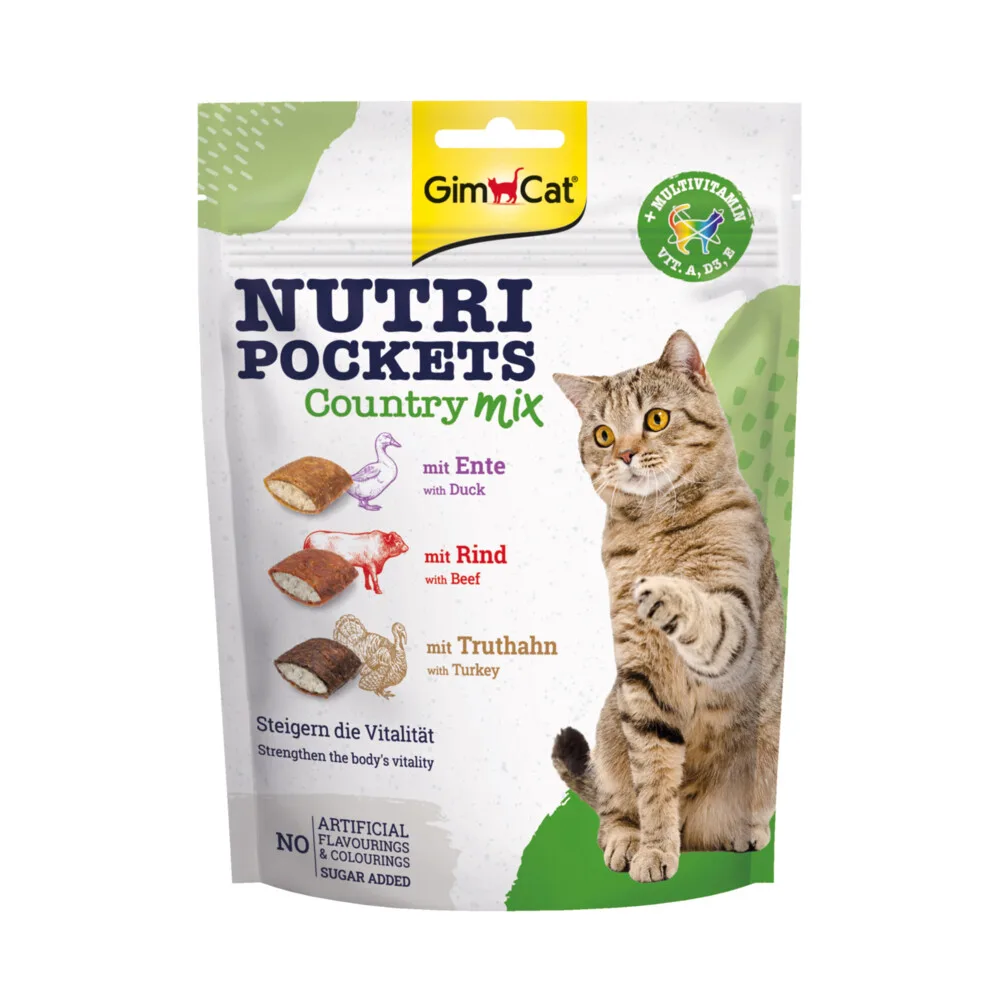 Nutri Pockets Country-Mix 150 gr by GimCat – product photo