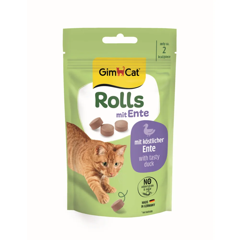 Rolls Kattensnack Eend 40 gr van GimCat – productfoto