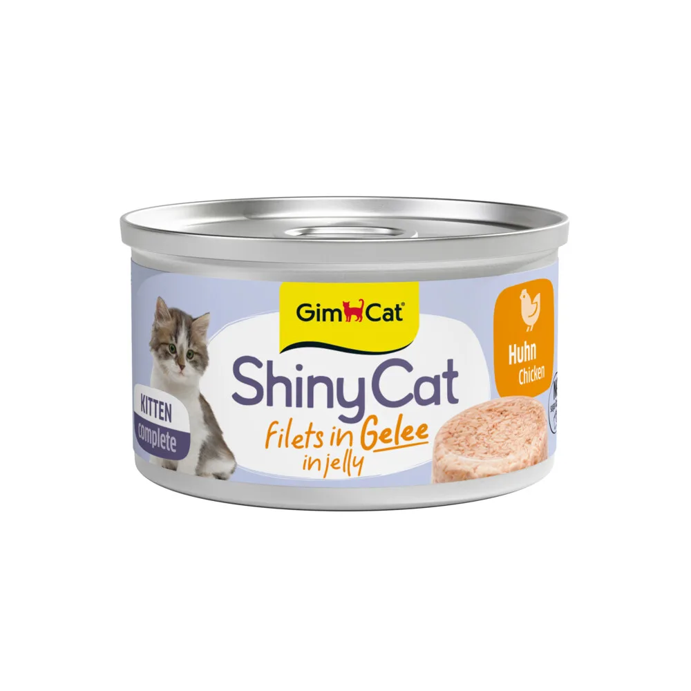 ShinyCat Kitten Jelly Kip 70 gr de GimCat – photo produit