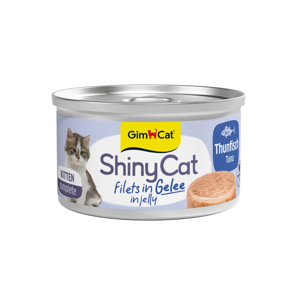 ShinyCat Kitten Jelly Tonijn 70 gr van GimCat – productfoto