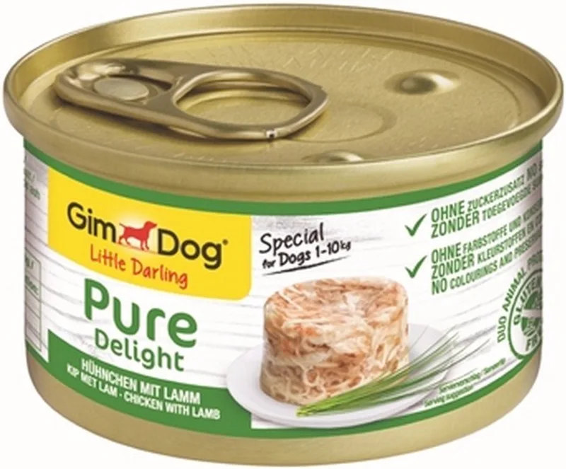 Little Darling Pure Delight - Kip&Lam - Hondenvoer - 12 x 85 g de GimDog – photo produit