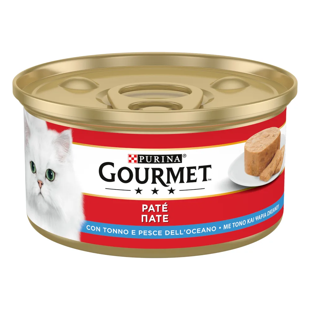 24 x 195g Gourmet natvoer voor katten Tonijn & Zeevis by Gourmet – product photo