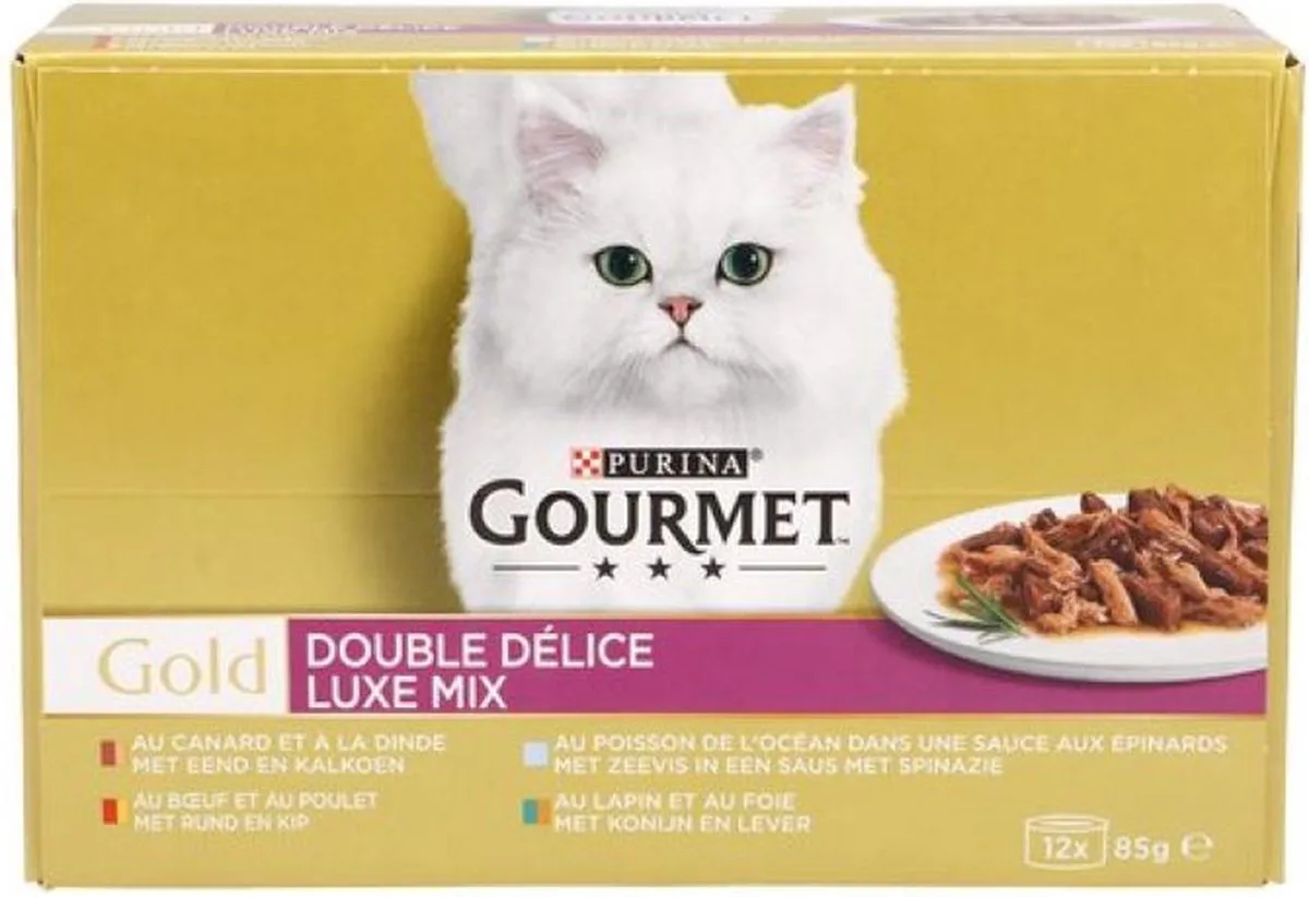 2x GOURMET Gold luxe mix 12x 85g från Gourmet – produktbild