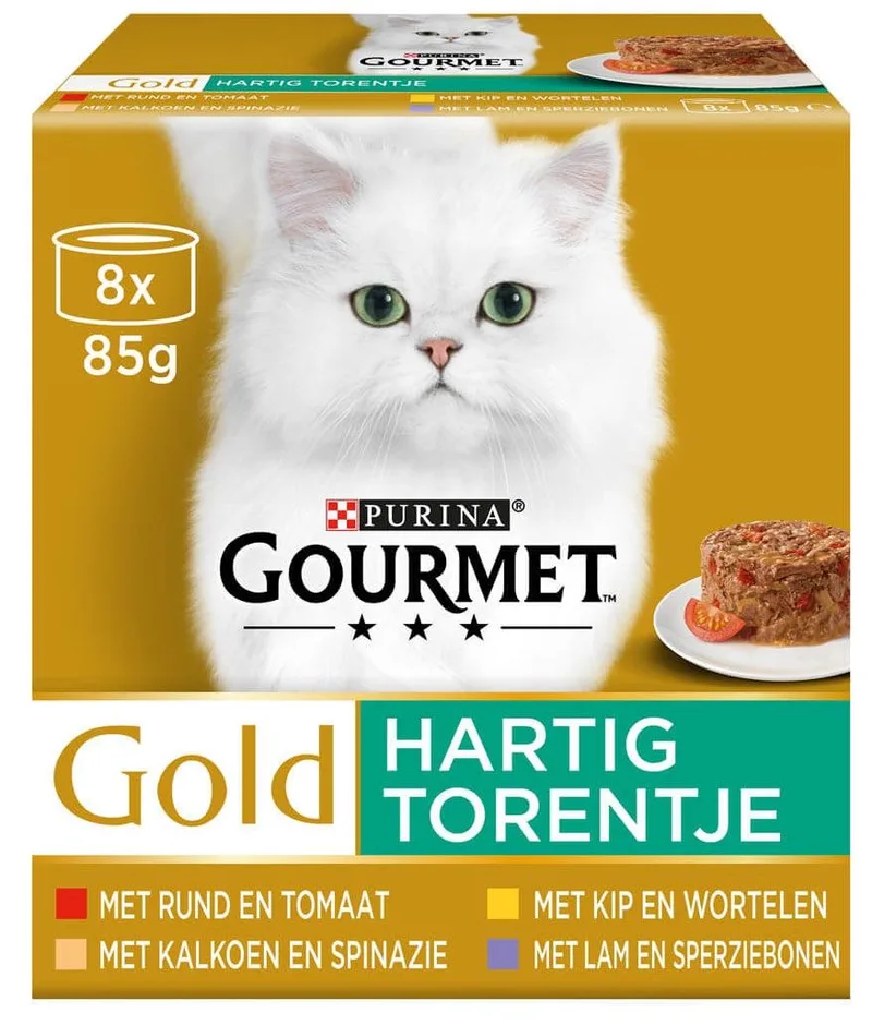 Gold - 8-p Hartig Torentje by Gourmet – product photo
