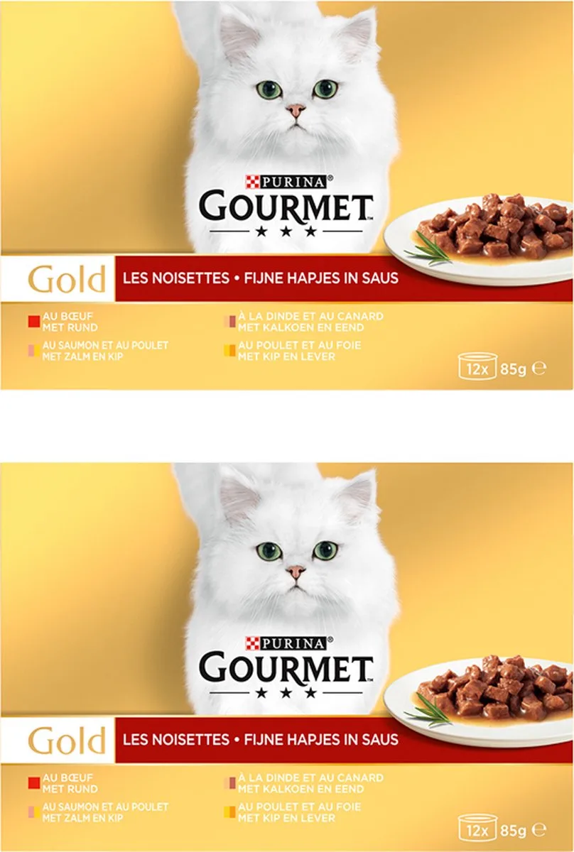 Gold Fijne Hapjes - 1020g x 2 från Gourmet – produktbild
