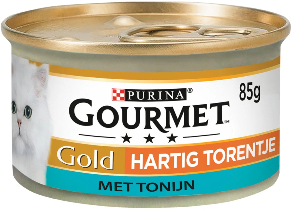 Gold Hartig Torentje 85 g - Kattenvoer van Gourmet – productfoto