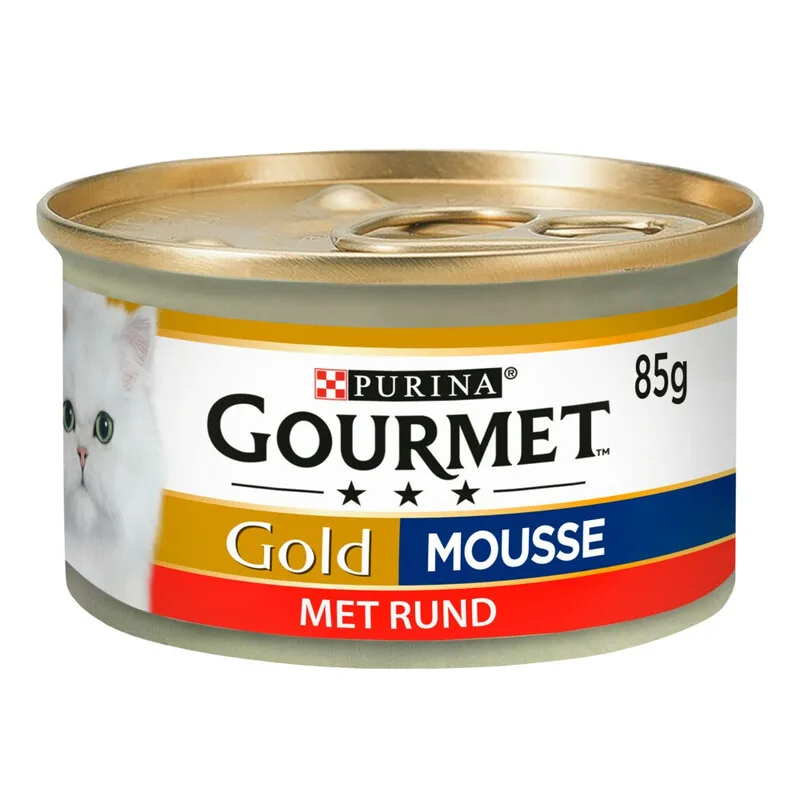 Gold kattenvoer blik rund 85 g van Gourmet – productfoto