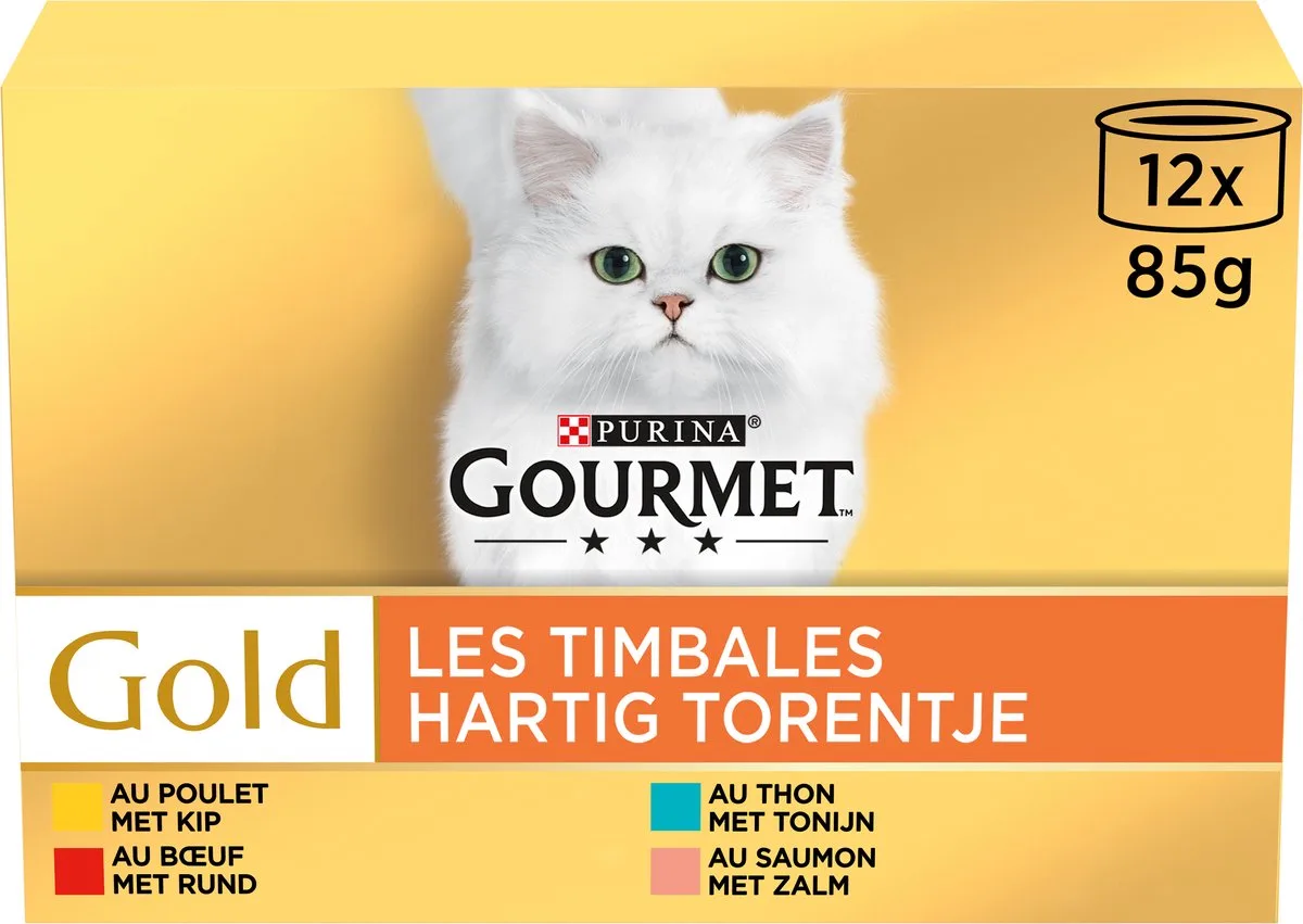 Gold malse hapjes 12 x 85 g by Gourmet – product photo