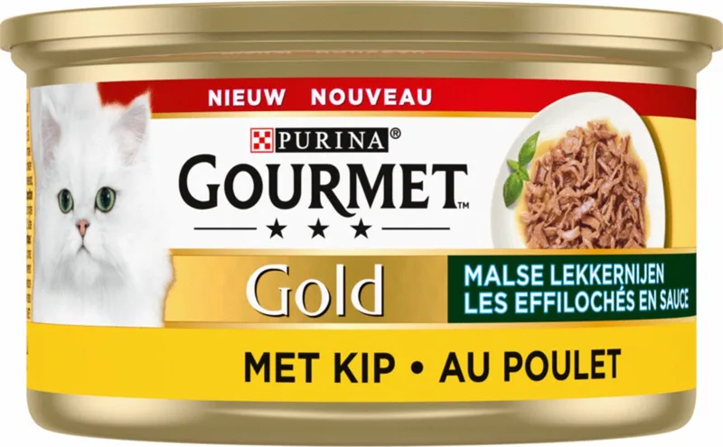 Gold Malse Lekkernijen - Kattenvoer - Kip 85 g von Gourmet – Produktfoto