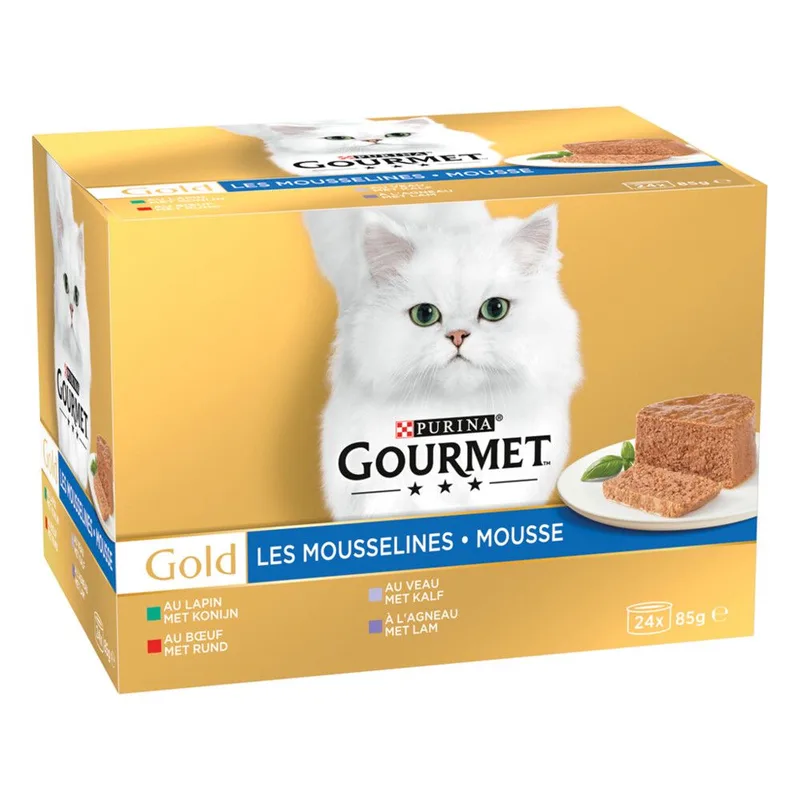 Gold Mousse Rund/Konijn/Kalf/Lam by Gourmet – product photo