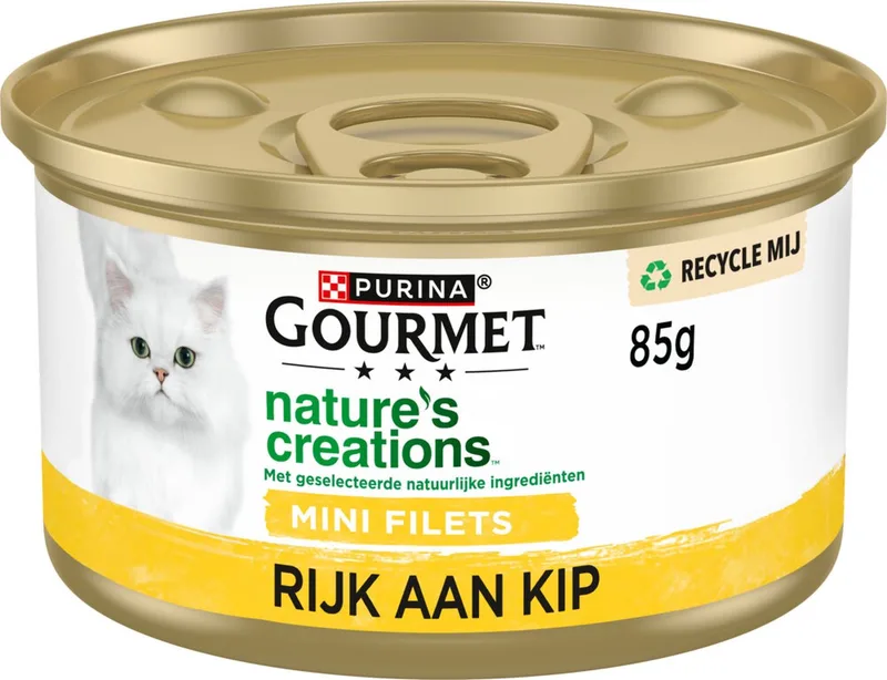 Nature's Creations - 24 x 85 g - Kip - Kattenvoer Natvoer de Gourmet – photo produit