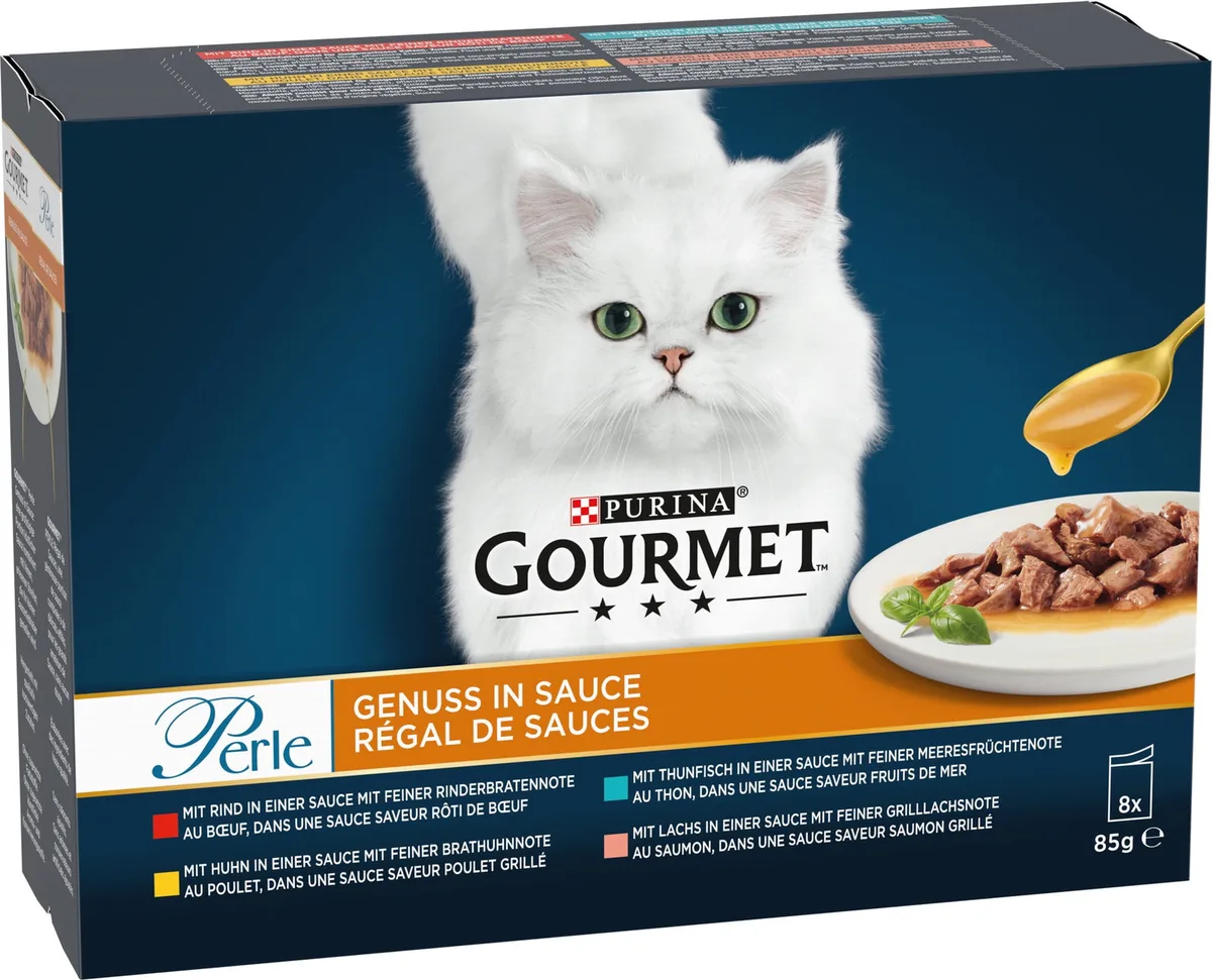 Perle Genuss in Sauce 4x85g - 680 g von Gourmet – Produktfoto