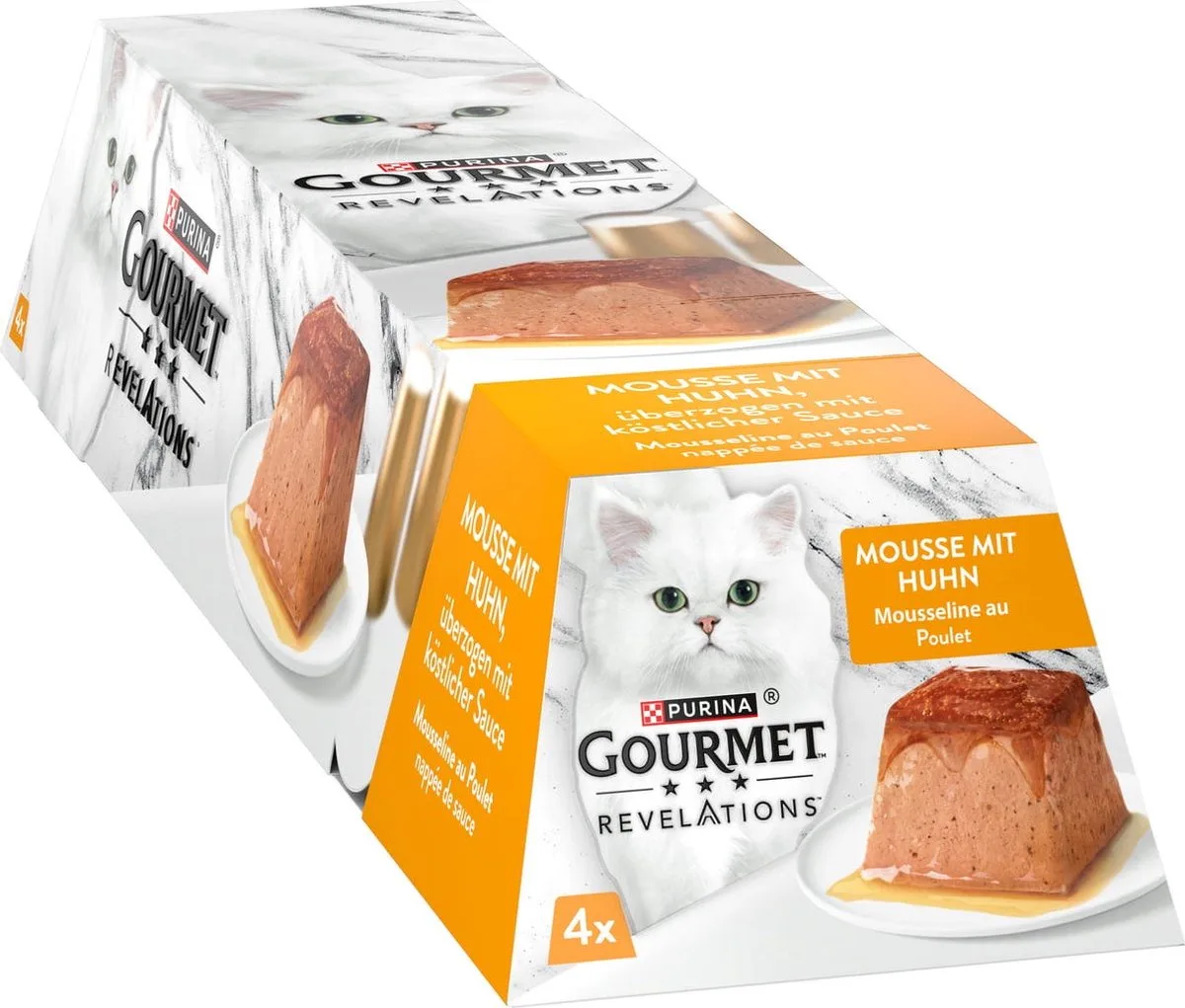 Revelations Mousse with Chicken (4 x 57g) von Gourmet – Produktfoto