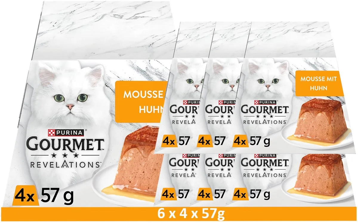 Revelations Mousse with Chicken (6 x 4 x 57g) fra Gourmet – produktbillede