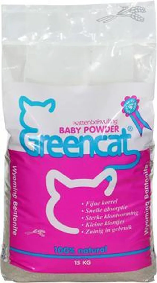 Baby Poeder Kattenbakvulling - 15 kg by Greencat – product photo