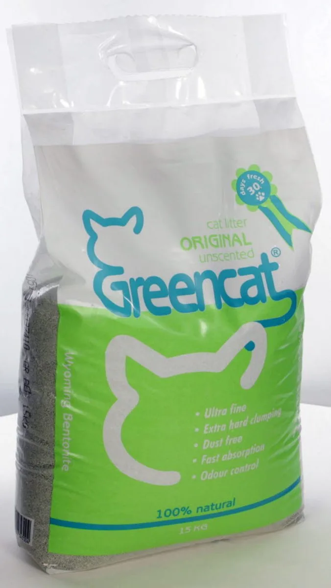 Original Kattenbakvulling - 15 kg fra Greencat – produktbillede