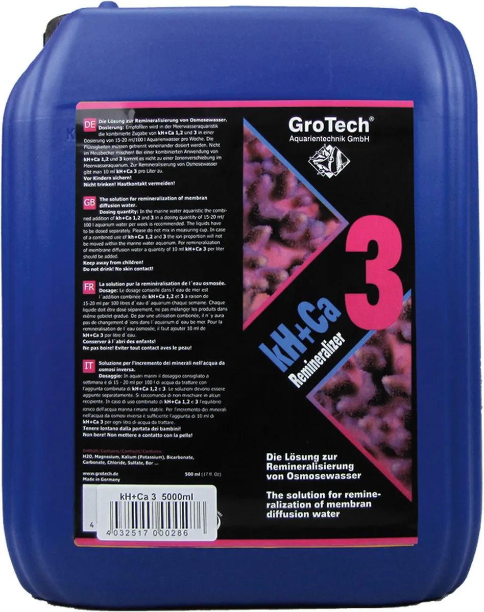 Ca+Kh 3 5L by Grotech in Blue – product photo