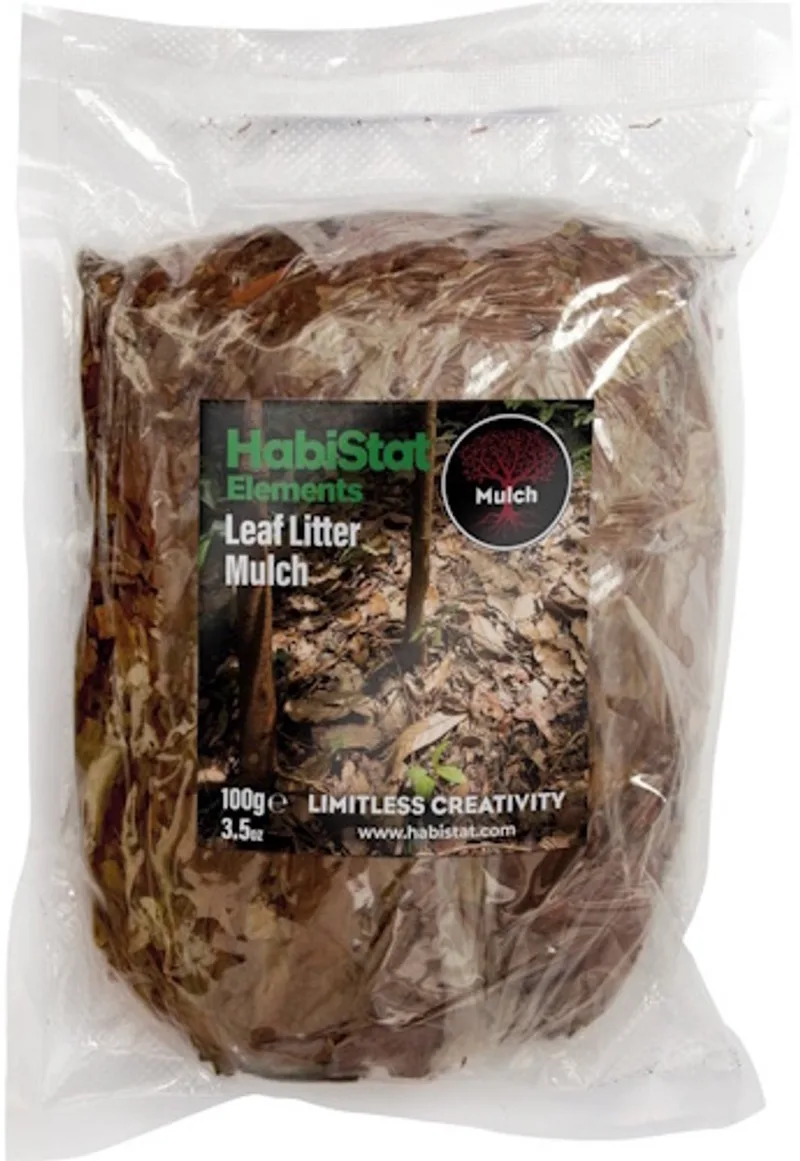 Blad Strooisel Mulch - Terrarium Bladeren by Habistat in Color – product photo