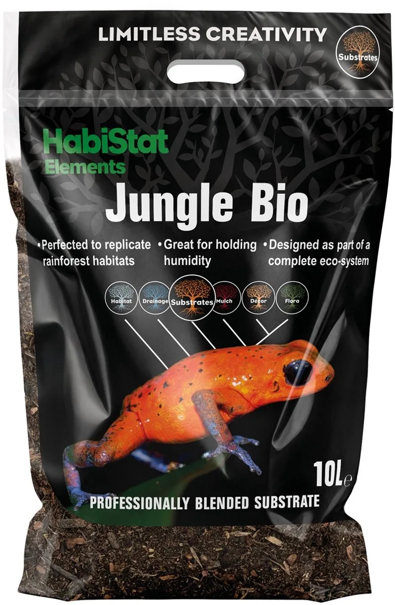 Jungle Bio - Bodembedekking Regenwoud de Habistat en Color – photo produit